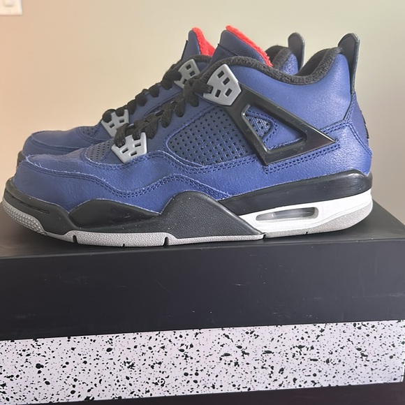 Jordan 4 retro Winterized Loyal Blue Size 6.5 - Picture 5 of 7